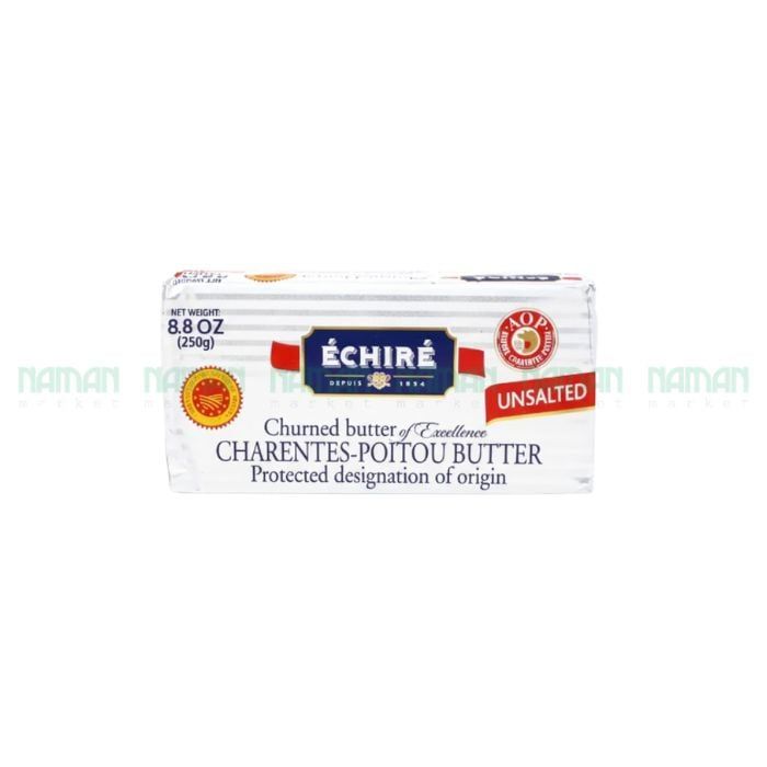 Pasteurize Butter Aop Unsalted Echire 250G