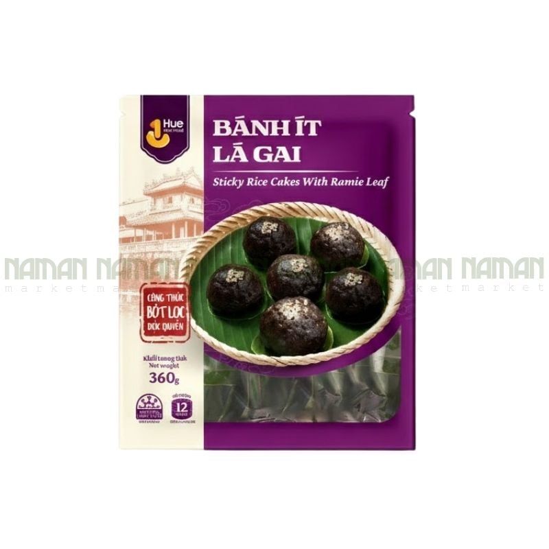 Banh It Ramie Leaf With Mung Bean Paste Hue One Food 360G