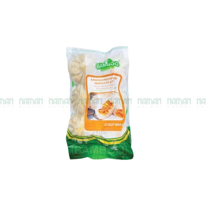 Whole Grain Bao Buns Spicy Chicken Bamboo 660G