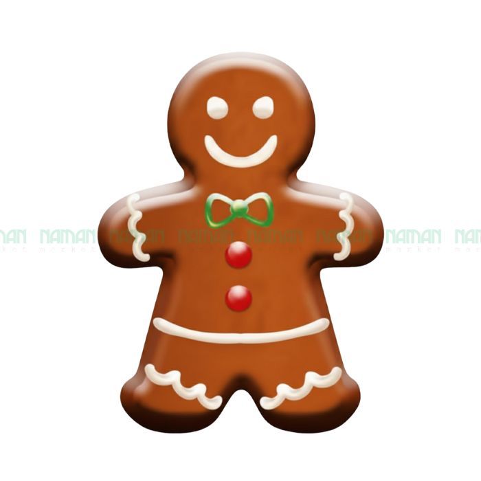 X'Mas Gingerbread Man With Chocolate Windel 77G