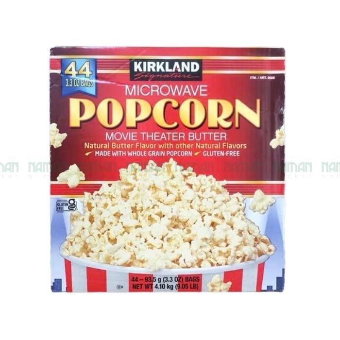 Popcorn Whole Grain Movie Theatre Butter Kirkland 93.5Gx44