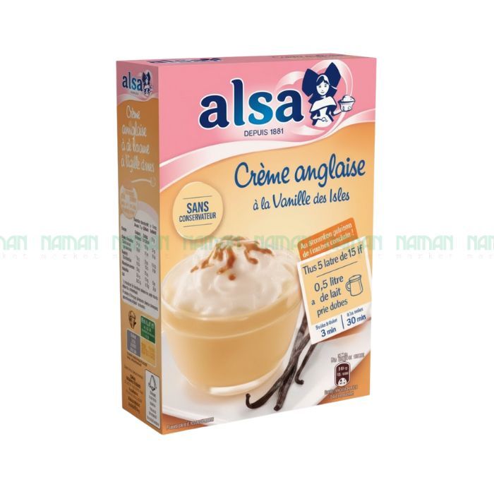 Bột Làm Bánh Vanilla Trộn Sẵn Alsa 300G