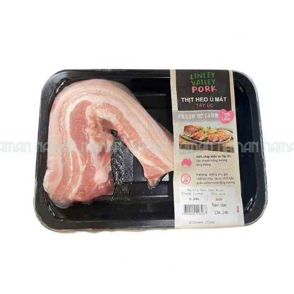 Ba Chỉ Heo Úc Đặc Biệt Linley Valley 500G