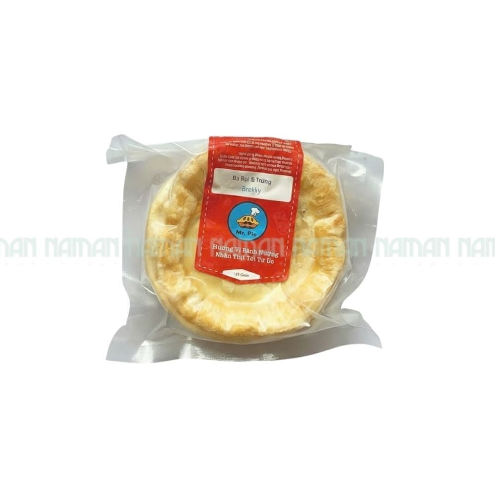 Bánh Pie Nhân Ba Rọi Xông Khói Và Trứng Mr.Pie 120G