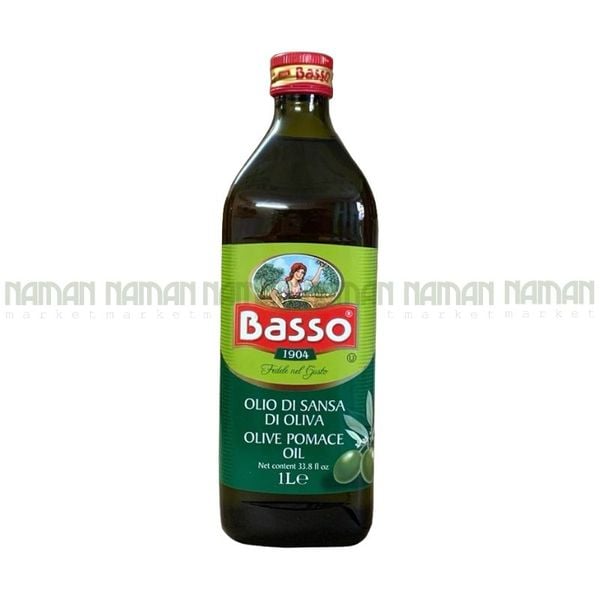 Dầu Olive Pomace Basso 1L