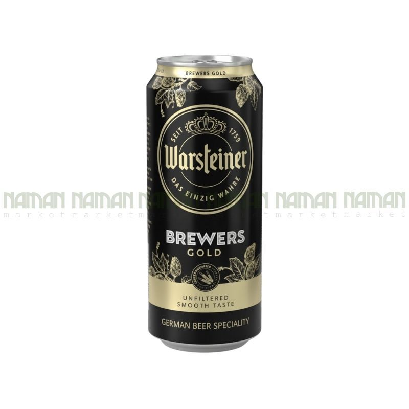 Beer Gold Warsteiner 500Ml (Can)
