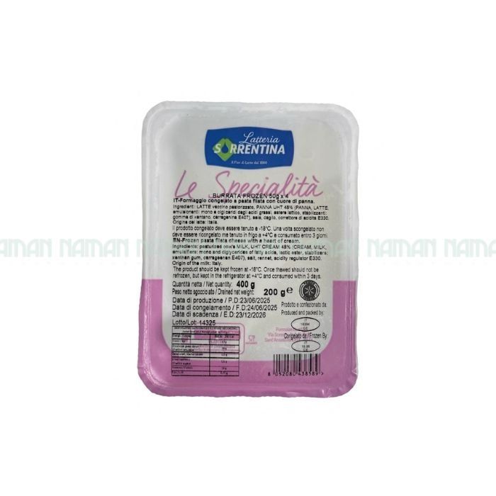 Phô Mai Burrata Mini Đông Lạnh Latteria Sorrentina 200G