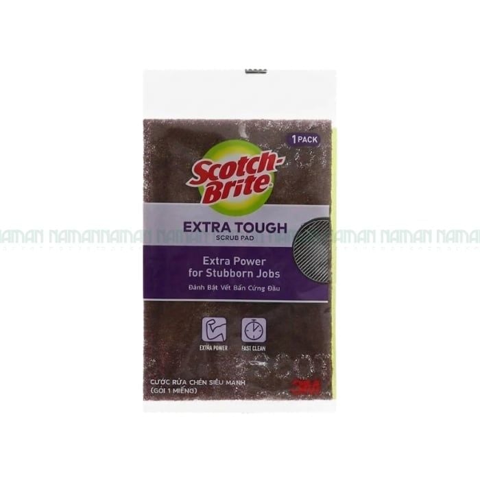 Cước Cọ Rửa Siêu Mạnh 3M Scotch-Brite 10X15Cm