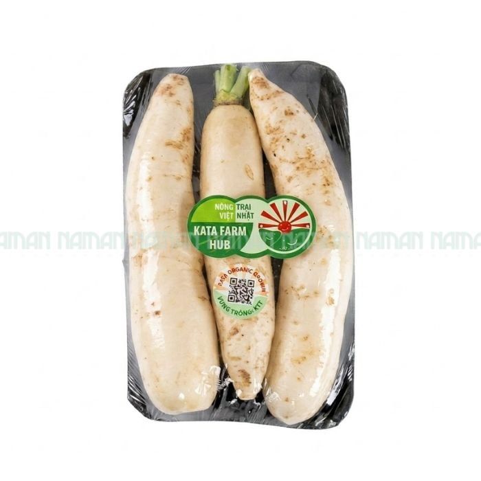 Củ Cải Trắng Hữu Cơ Kata 500G
