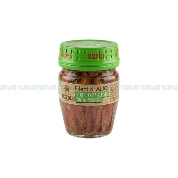 Anchovies Filet In Oil Rizzoli 58G