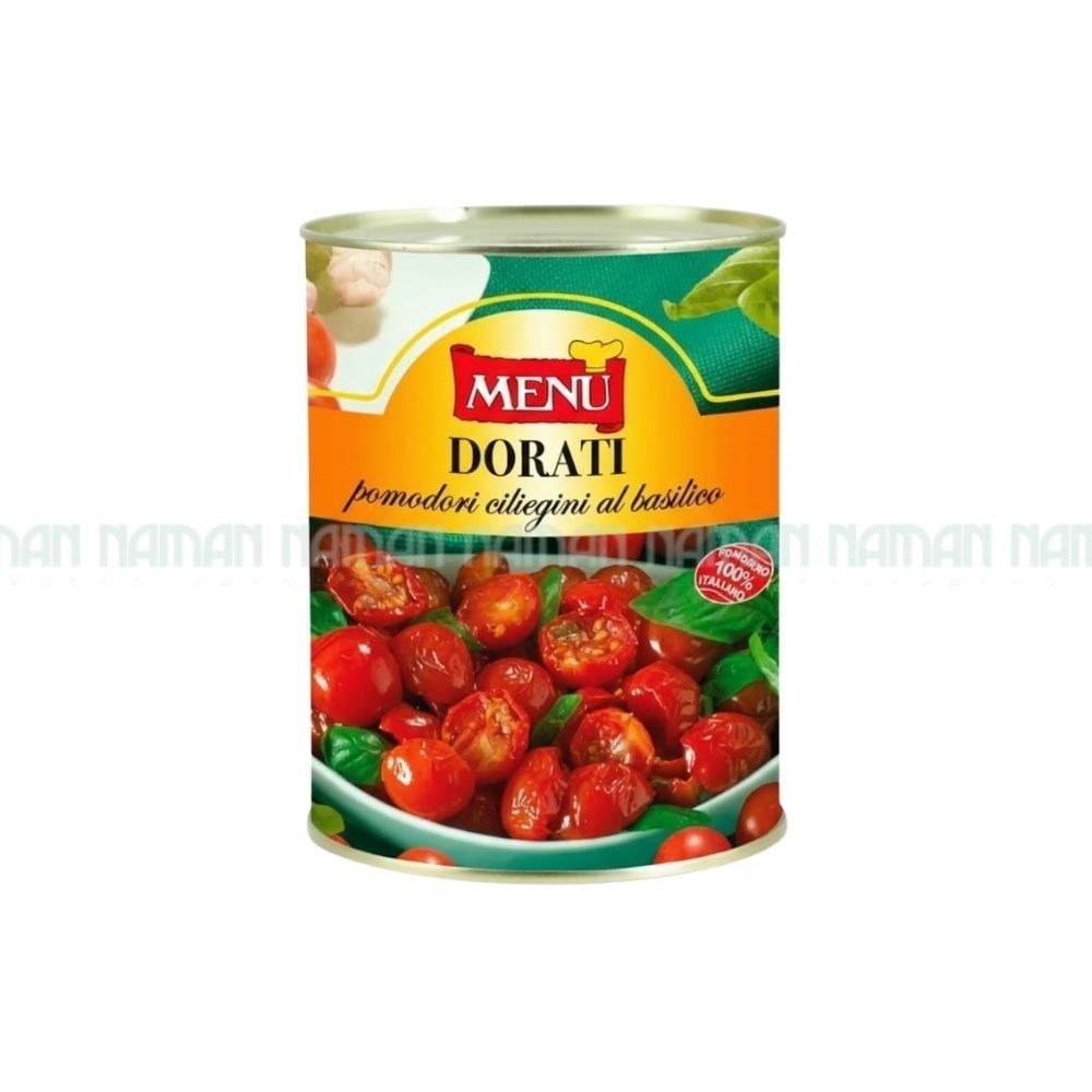 Cà Chua Cherry Phơi Khô Ngâm Dầu Mùi Lá Quế Tây Dorati Menu 800G