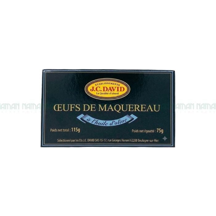 Trứng Cá Nục Hoa Ngâm Dầu Ô Liu J.C.David 75G