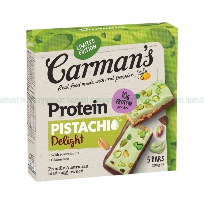 Protein Bar Pistachio Delight Carman'S 200G