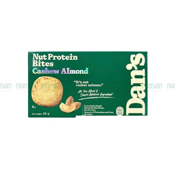 Bánh Quy Năng Lượng Hạt Điều & Hạnh Nhân Dan D Pak 45G