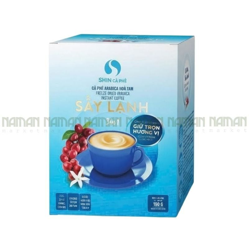 Cà Phê Arabica Hòa Tan Sấy Lạnh Shin Cà Phê 150G
