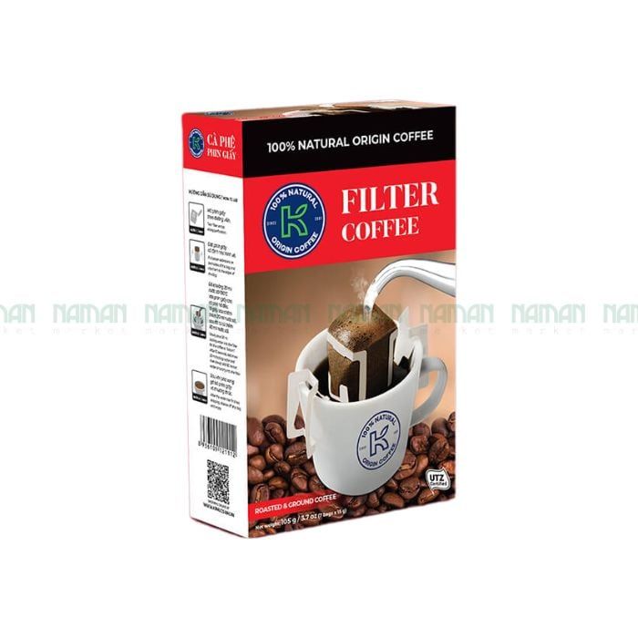 Cà Phê Phin Giấy K Coffee 105G