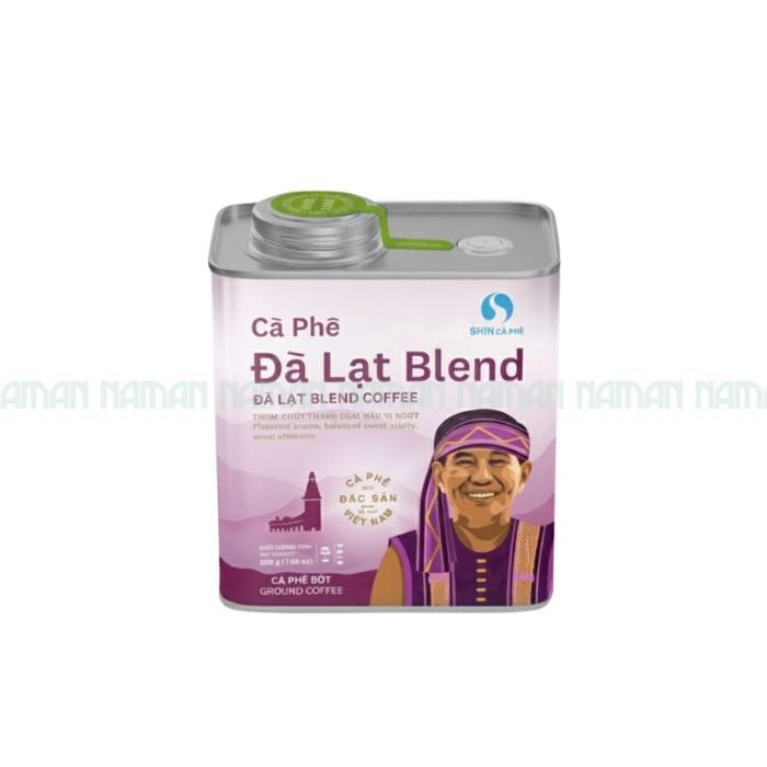 Da Lat Coffee Ground Blend Shin Ca Phe 200G