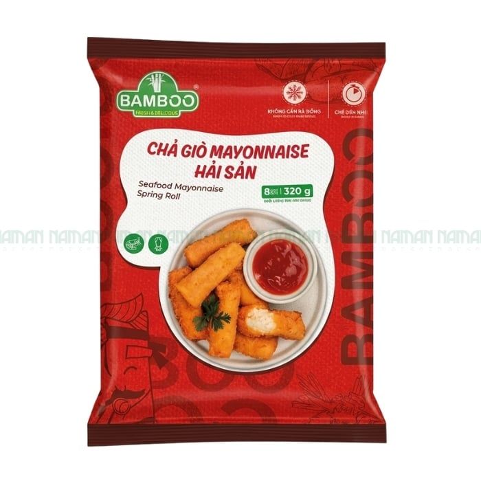 Chả Giò Hải Sản Mayonaise Bamboo 320G