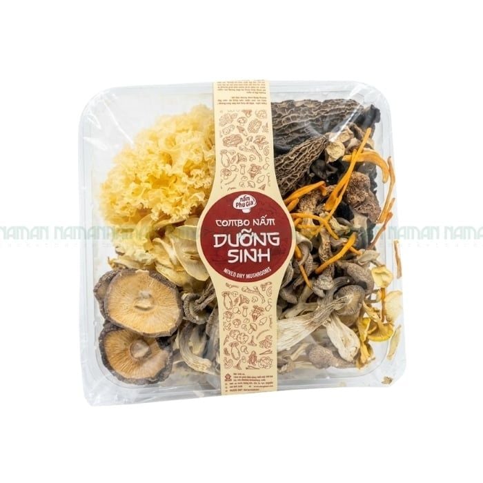 Combo Nấm Dưỡng Sinh Phú Gia 150G