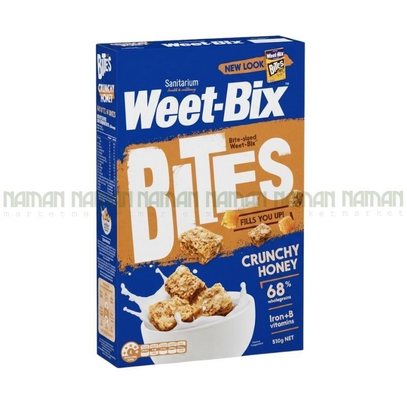 Crunchy Bites Honey Weet Bix 510G