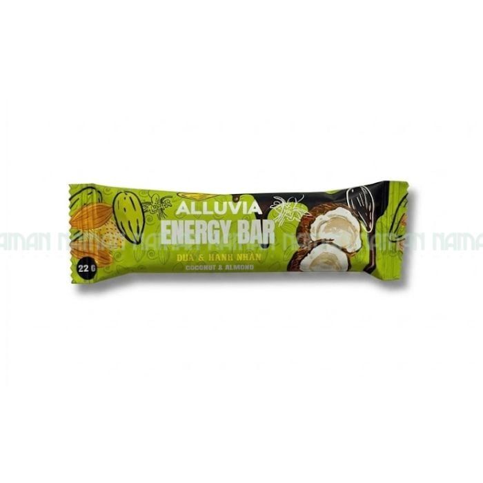 Thanh Năng Lượng Dừa Hạnh Nhân Alluvia 22G
