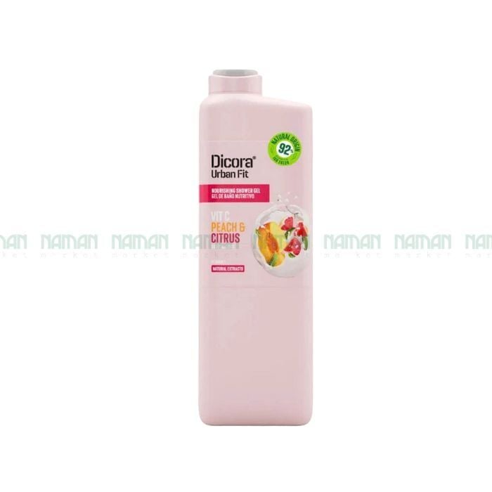 Shower Gel Citrus & Peach Dicora Urban Fit 400Ml