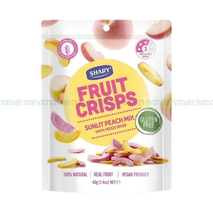 Freeze-Dried Mixed Peach Chips Shary 40G