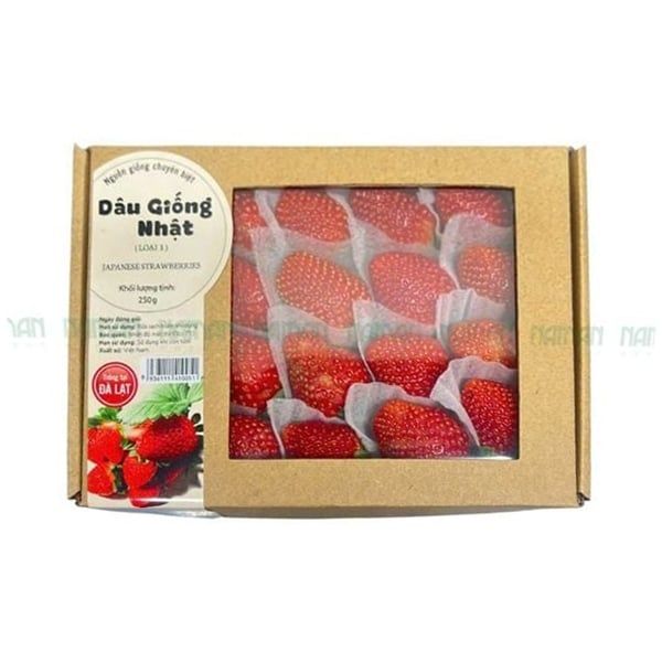 Dâu Tây Giống Nhật Green Foods Dalat 250G