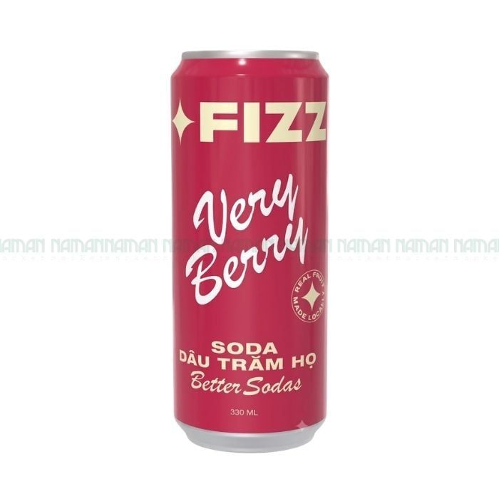 Soda Very Berry Fizz Soda 330Ml