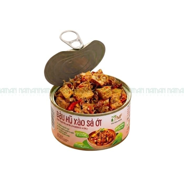 Đậu Hủ Xào Sả Ớt Tâm Minh Foods 100G