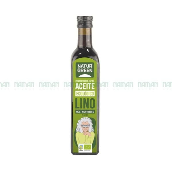 Dầu Hạt Lanh Hữu Cơ Naturgreen 250Ml