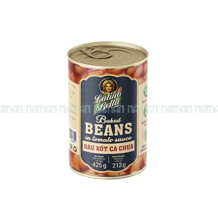 Baked Beans In Tomato Sauce Latino Bella 425G