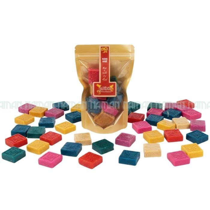 Hue Authentic Roasted Mung Bean Cakes Moc Truly Hue 20 Pcs