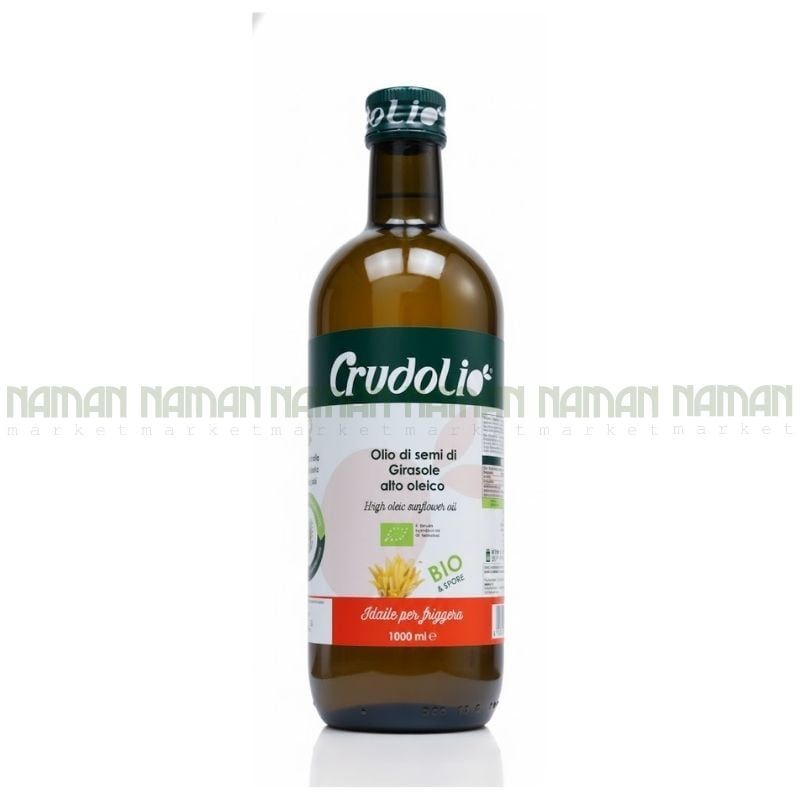 Organic Sunflower Oil Crudolio 1L