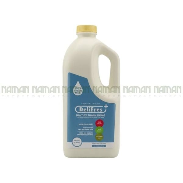 Sữa Tươi Thanh Trùng Delifres 1.8L