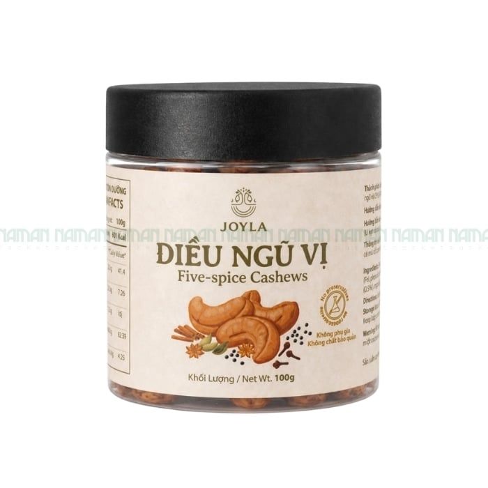 Hạt Điều Rang Ngũ Vị Joyla 100G