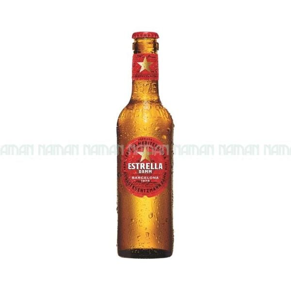 Bia Chai Estrella Damm 330Ml