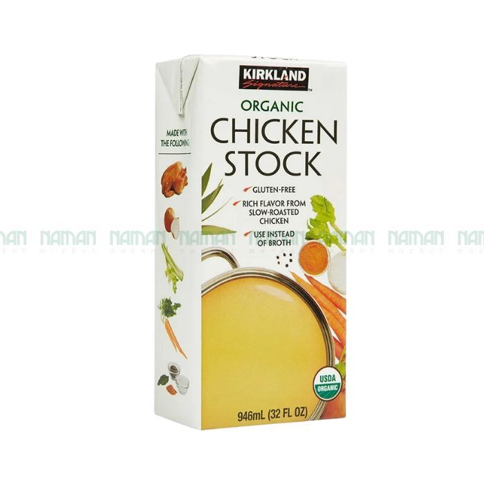 Nước Dùng Gà Hữu Cơ Kirkland 946Ml