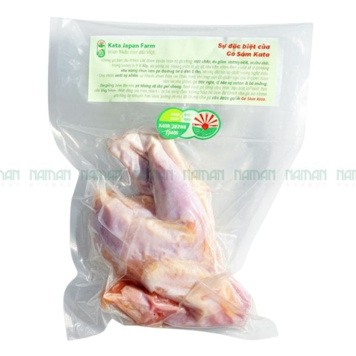 Gà Sâm Nửa Con Chăn Nuôi Tự Nhiên Kata 0.5-0.6Kg
