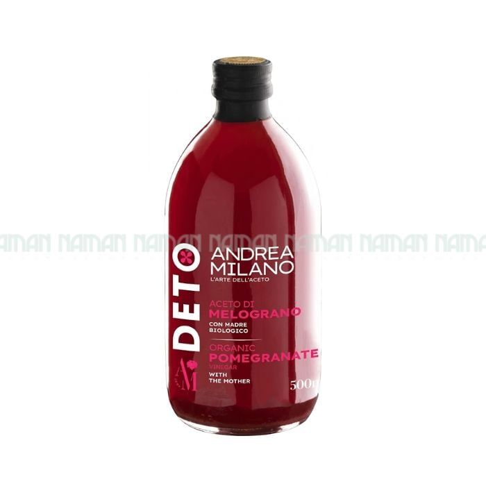 Giấm Lựu Hữu Cơ Có Con Giấm Andrea Milano 500Ml