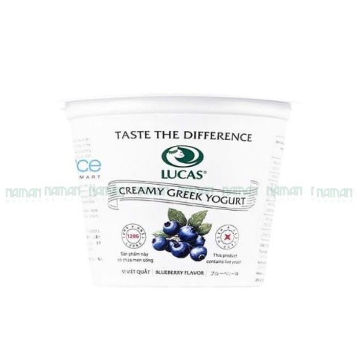 Sữa Chua Việt Quất Lucas 120G