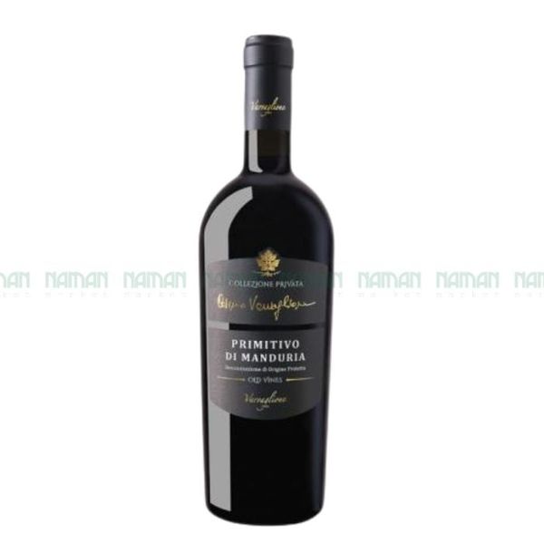 Rượu Vang Đỏ Primitivo Di Manduria Dop Varvaglione 750Ml