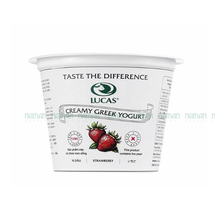 Sữa Chua Dâu Lucas 120G