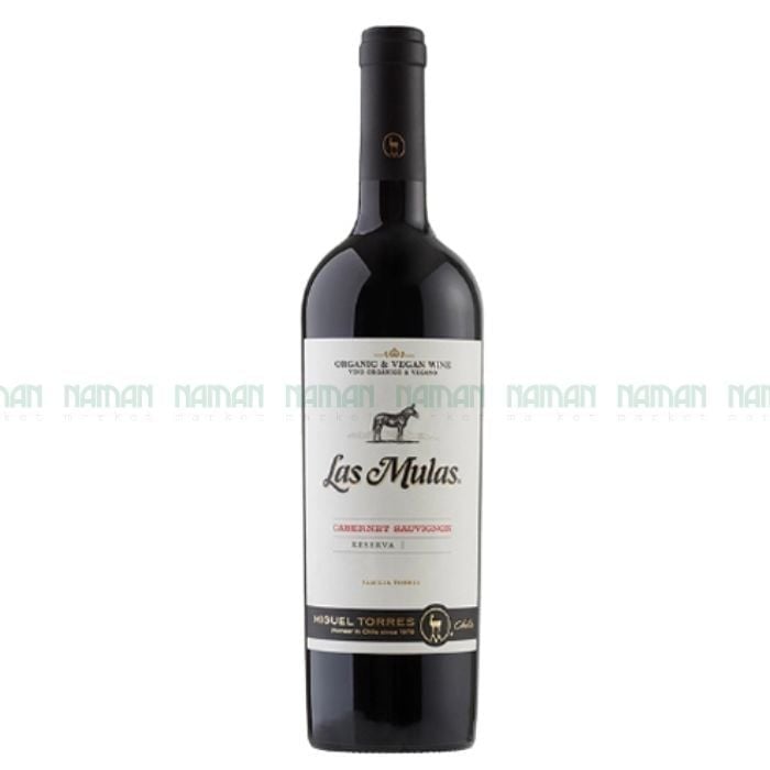 Rượu Vang Đỏ Las Mulas Cabernet Sauvignon Organic Miguel Torres 750Ml