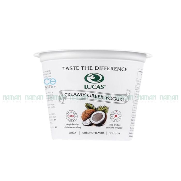 Sữa Chua Dừa Lucas 120G