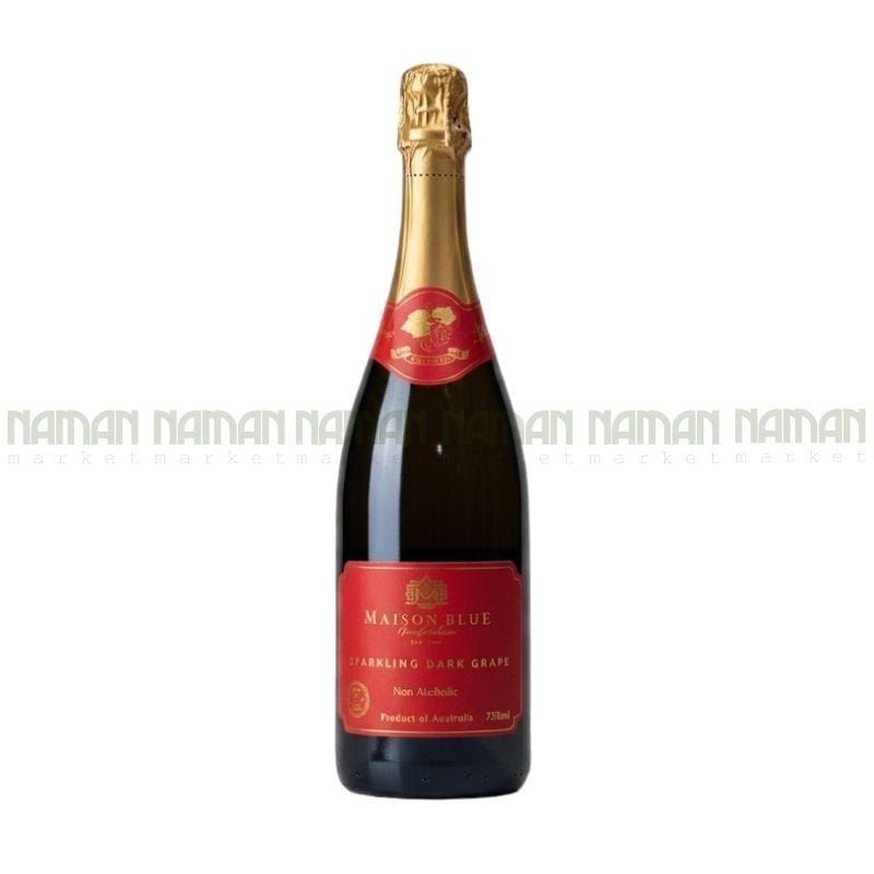 Nước Ép Nho Đen Có Ga Maison Blue 750Ml