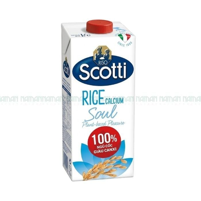 Sữa Gạo Hữu Cơ Canxi Riso Scotti 1L