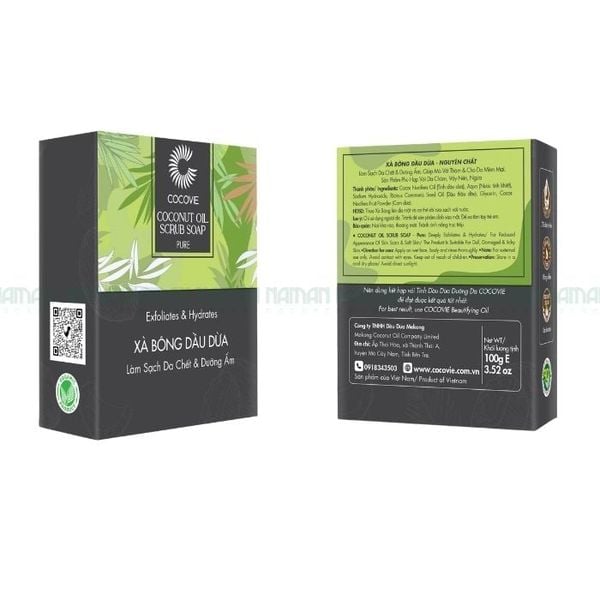 Coconut Oil Soap Cocovie 100G