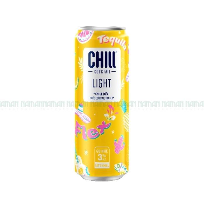 Chill Light Pineapple Tequila Chill Cocktail 320Ml