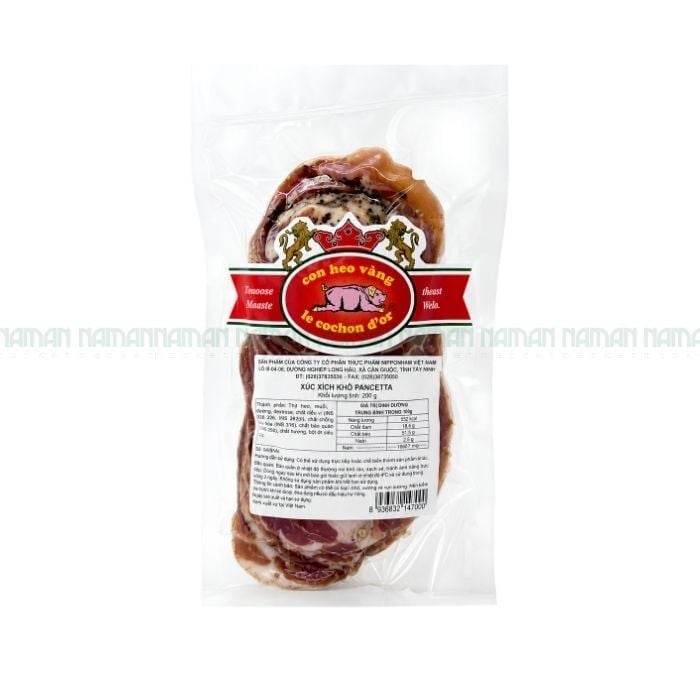 Sliced Pancetta Nipponham 200G